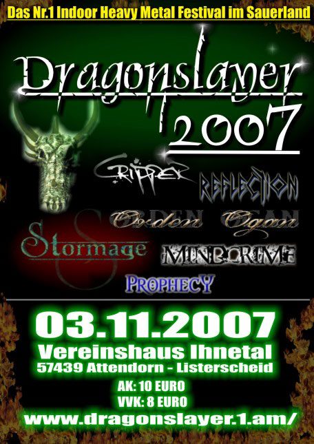 Flyer Dragonslayer Festival