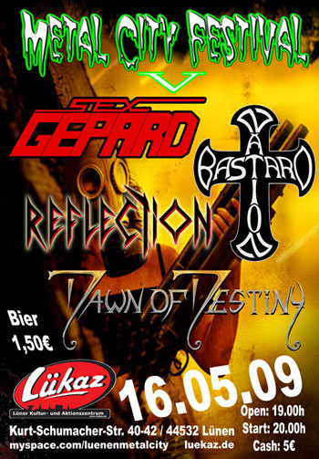 Flyer Metal City V